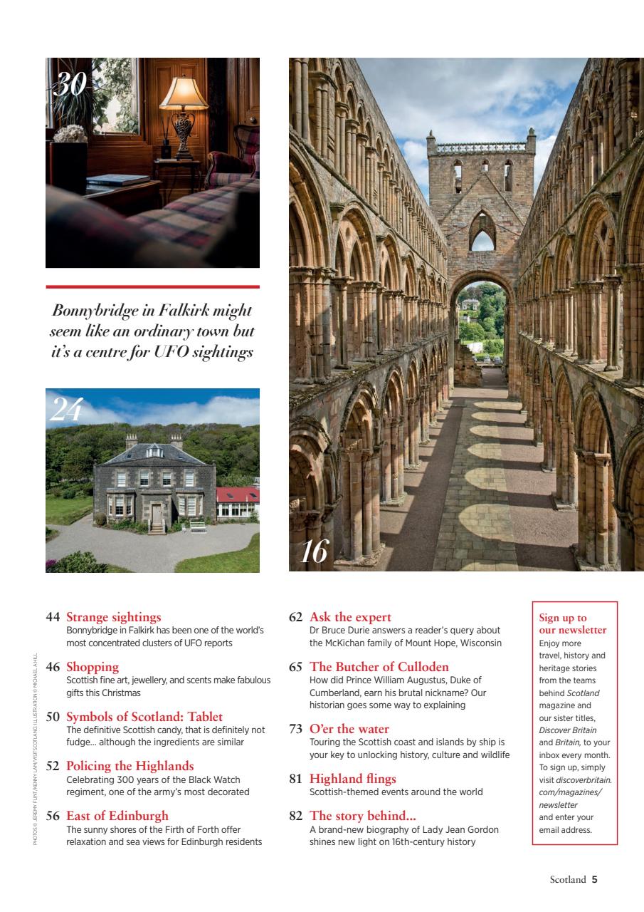 Scotland Magazine Preview Pages