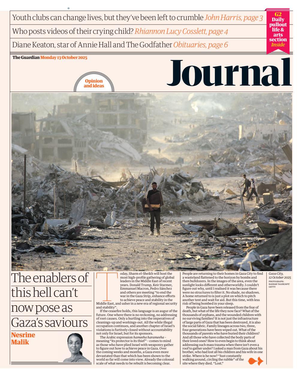 The Guardian Newspaper Preview Pages
