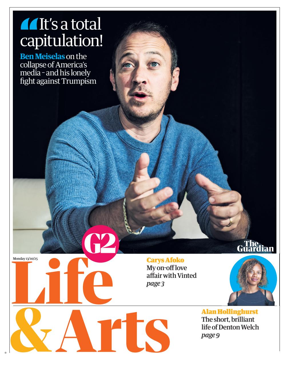 The Guardian Newspaper Preview Pages