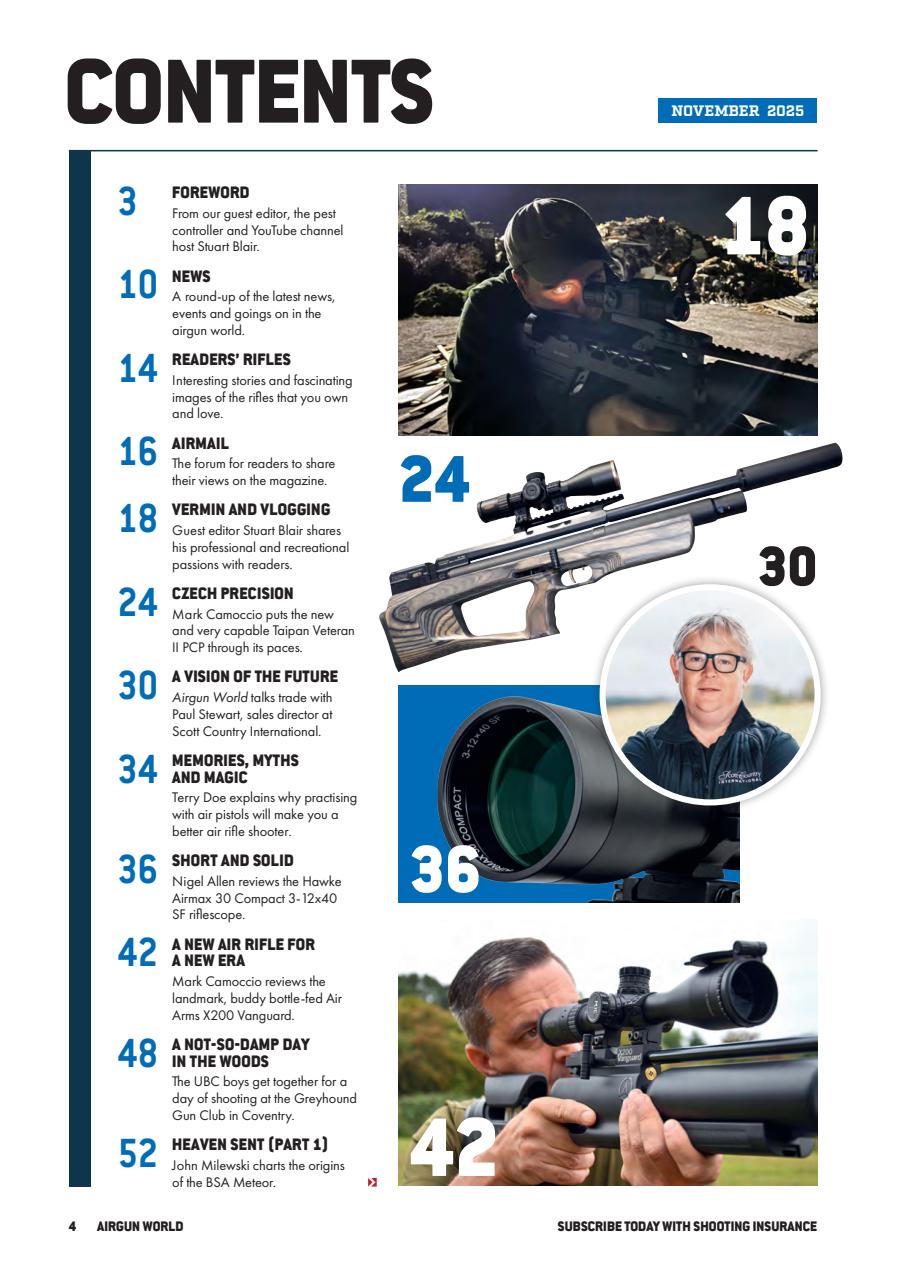 Airgun World Preview Pages