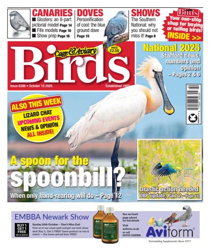 Cage & Aviary Birds issue 