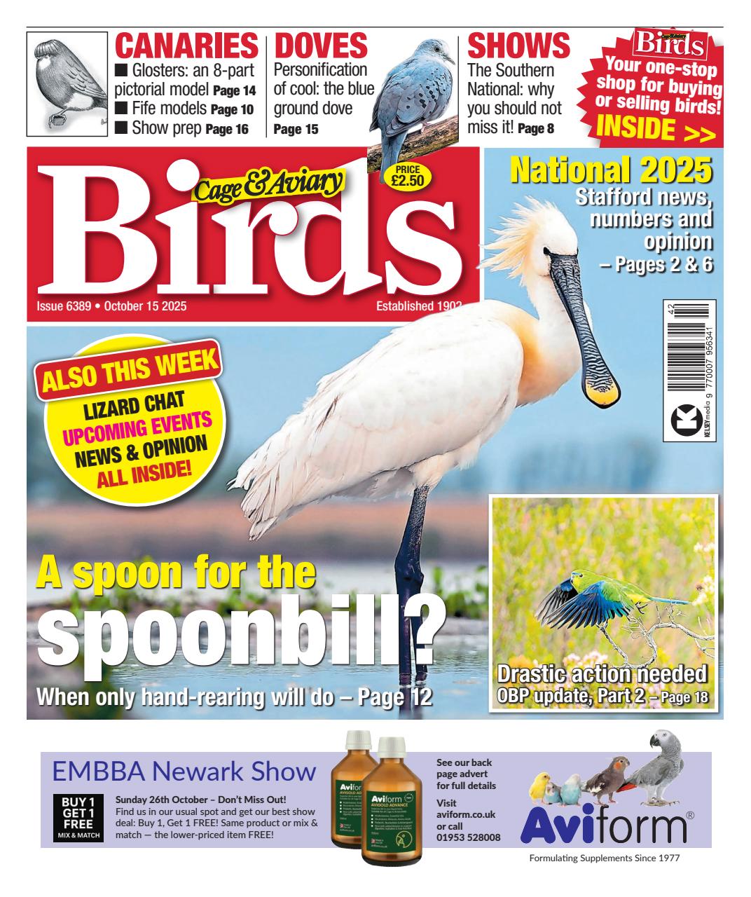 Cage & Aviary Birds Preview Pages