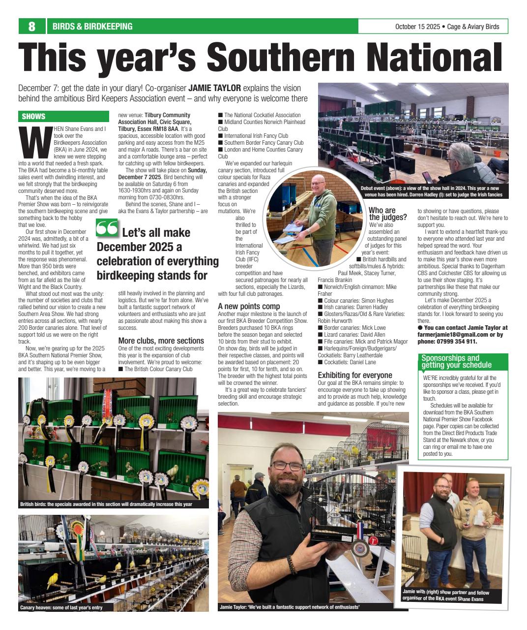 Cage & Aviary Birds Preview Pages