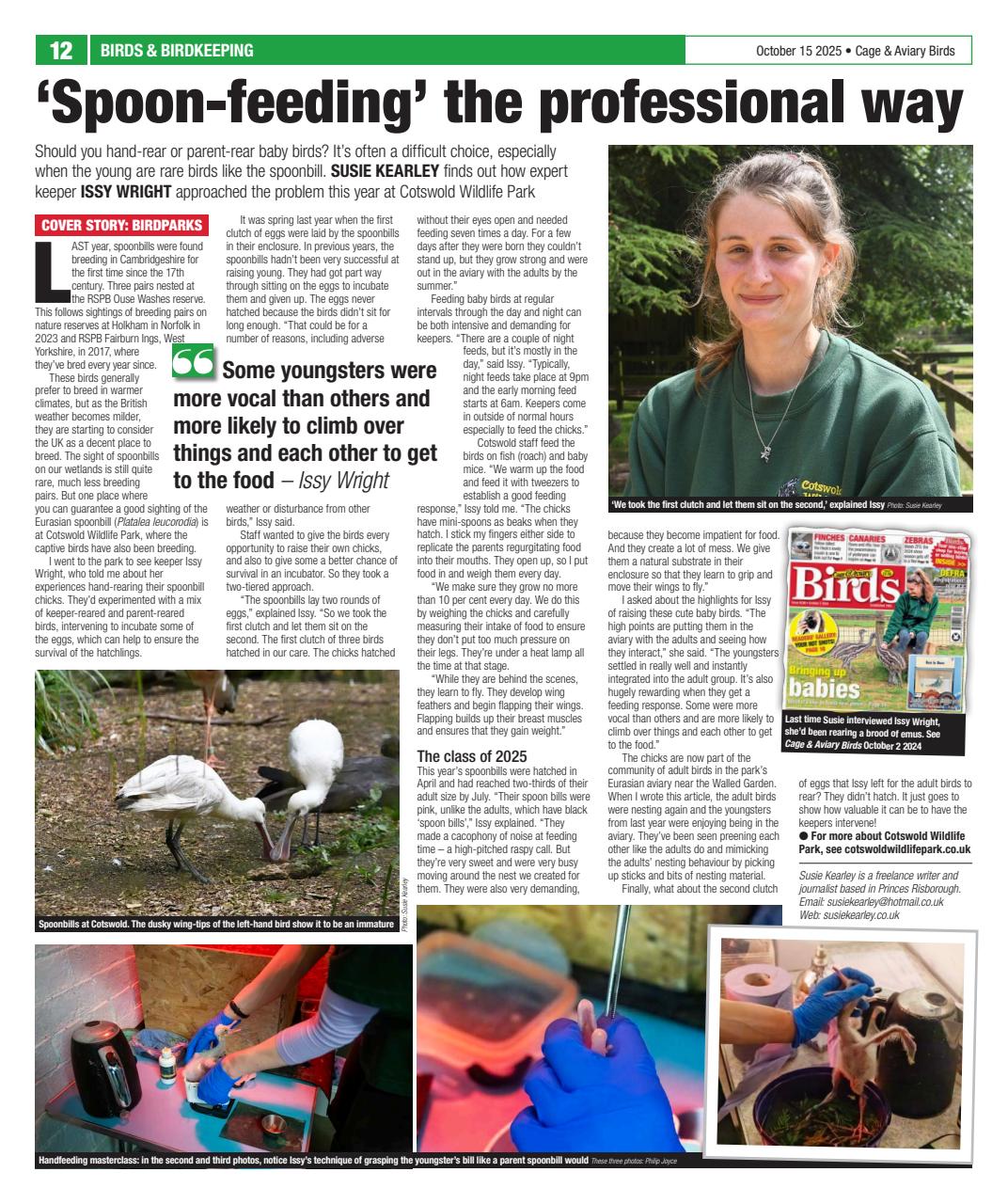 Cage & Aviary Birds Preview Pages