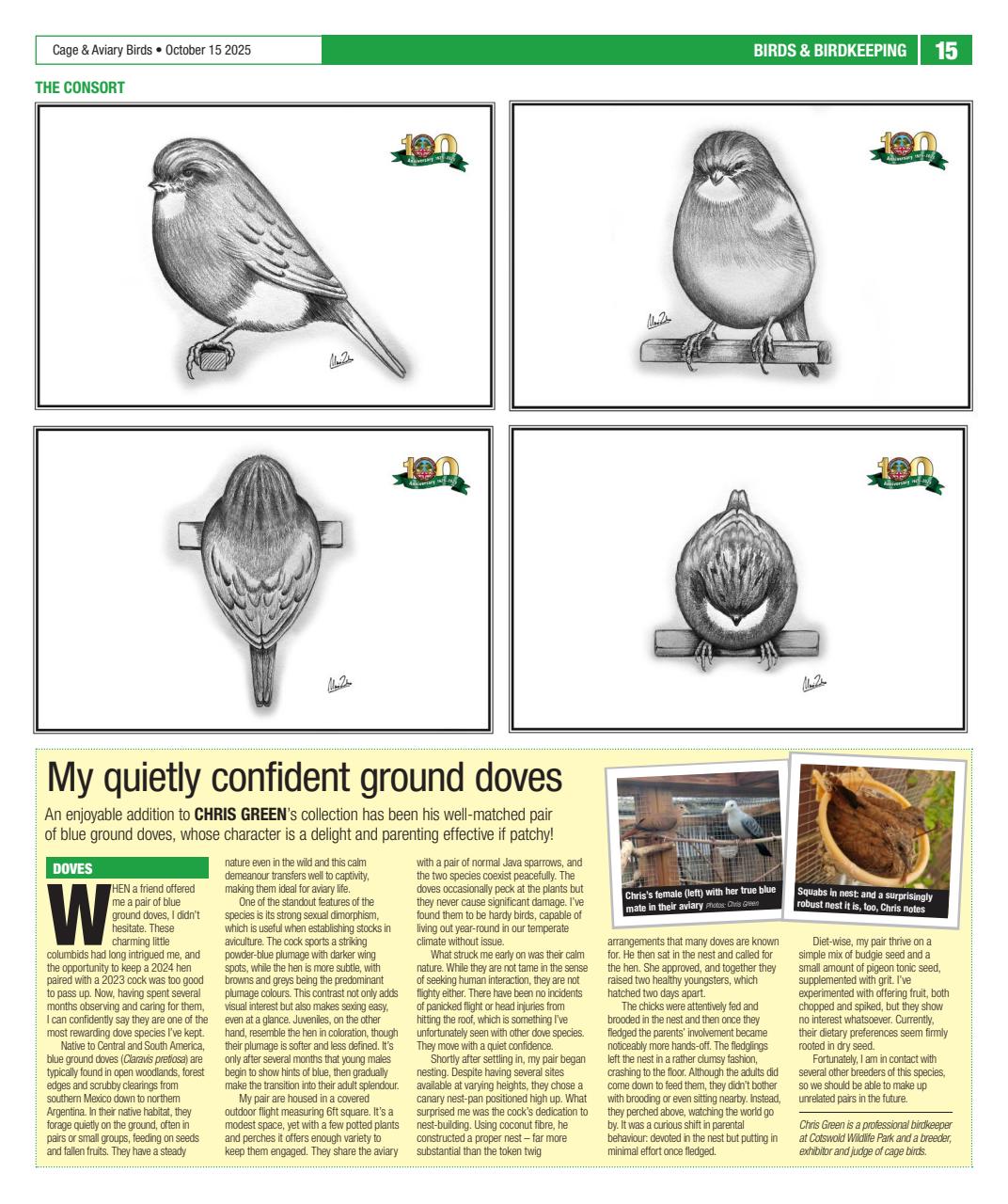 Cage & Aviary Birds Preview Pages