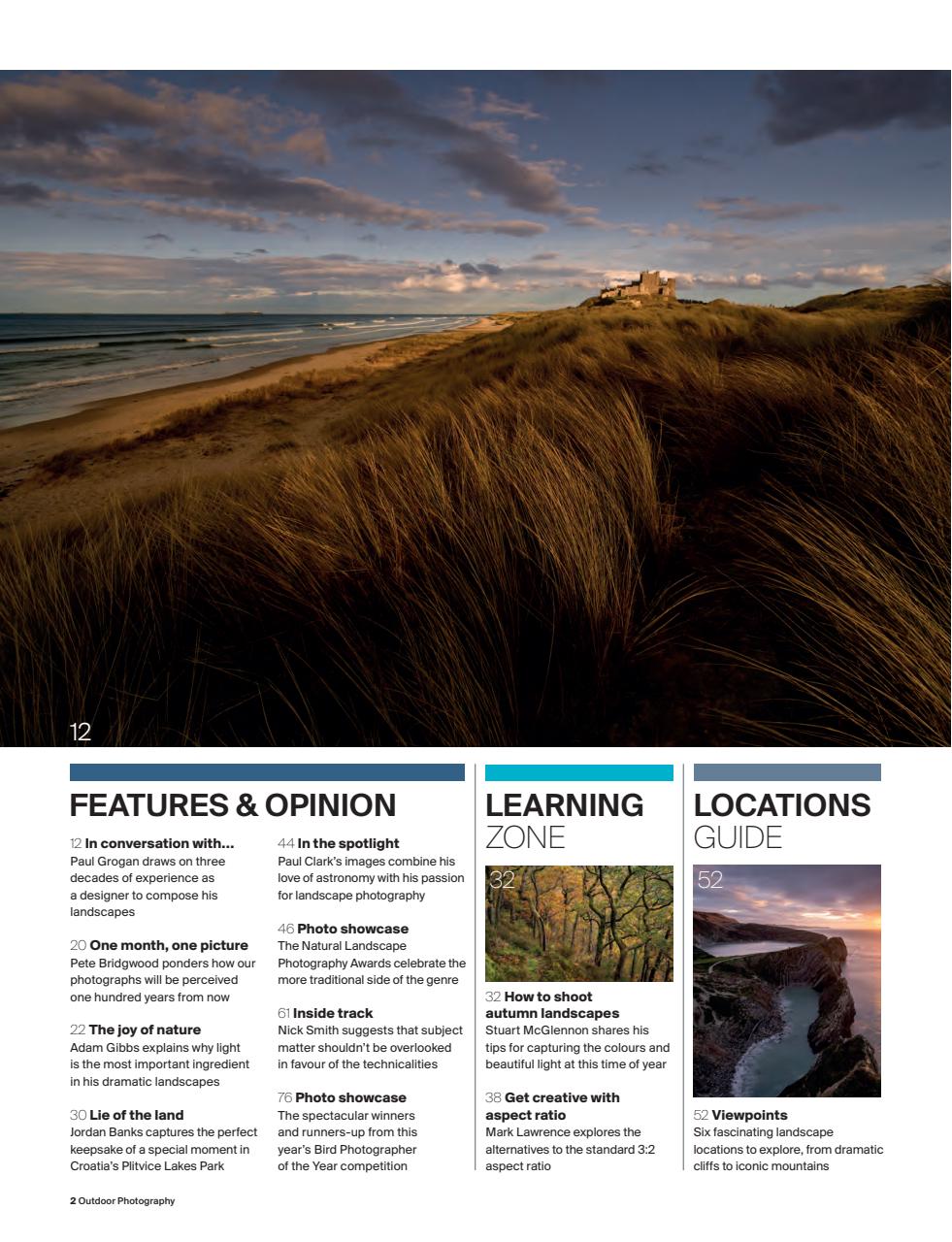 Outdoor Photography Preview Pages