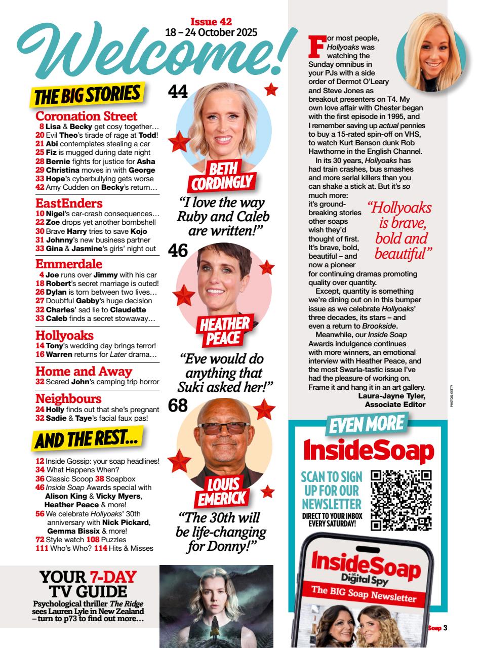 Inside Soap Preview Pages