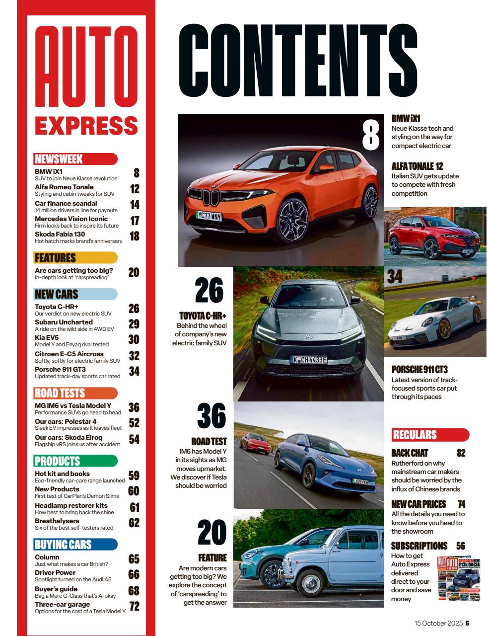 Auto Express Preview Pages