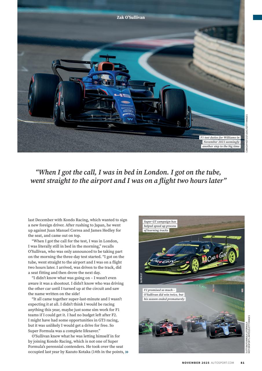 Autosport Preview Pages