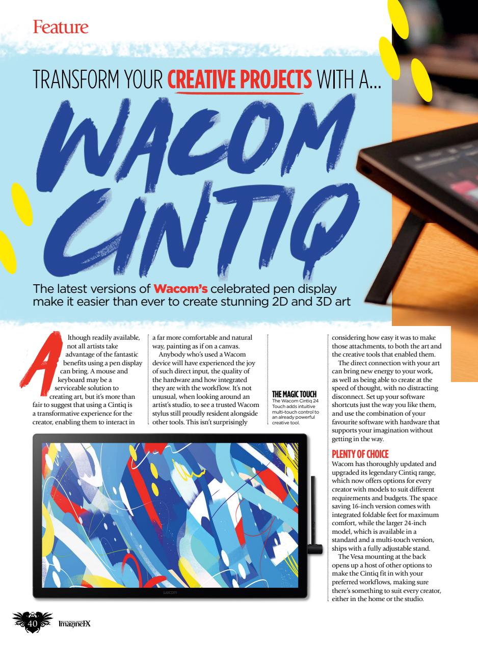 ImagineFX Preview Pages