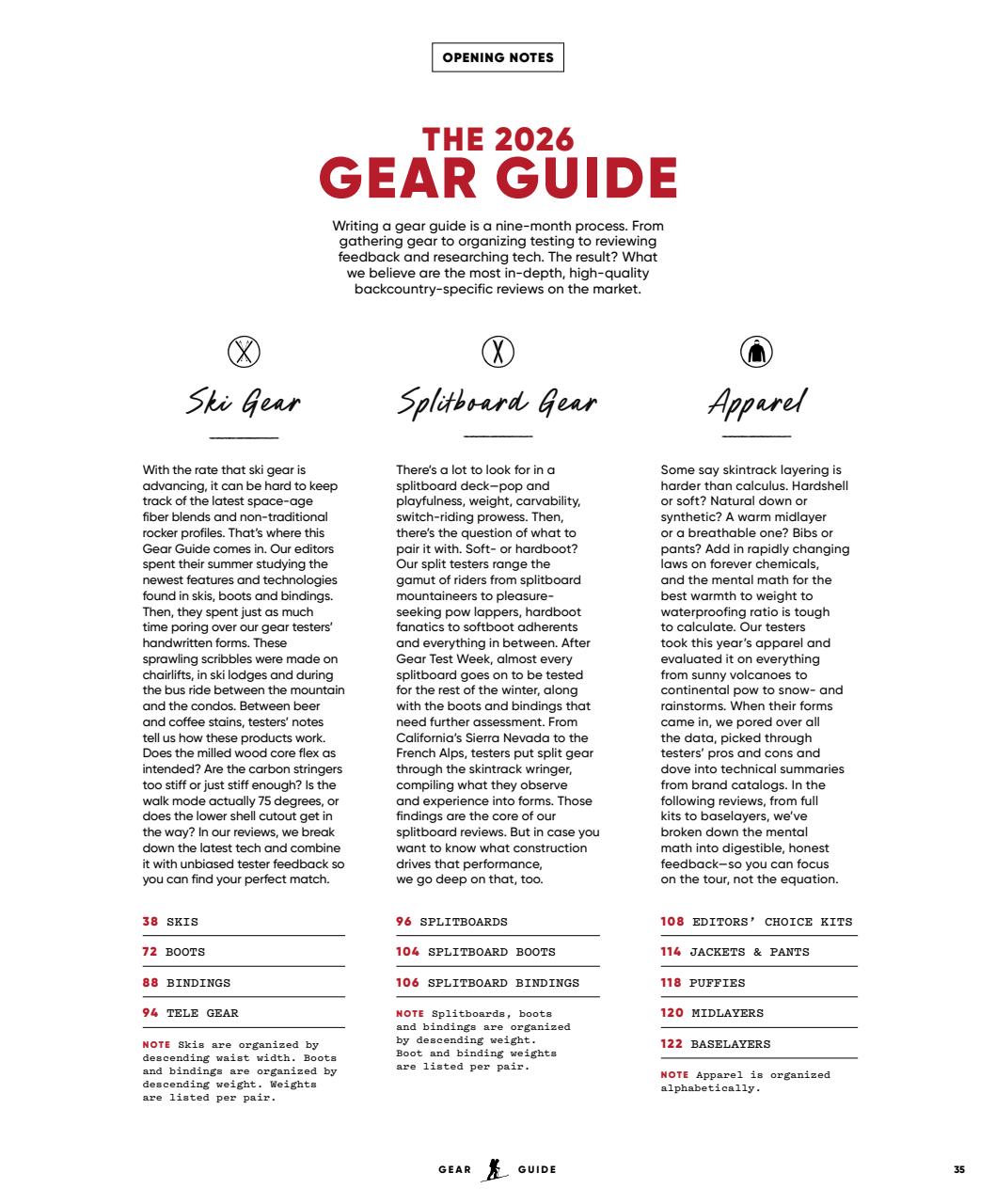 Backcountry Preview Pages