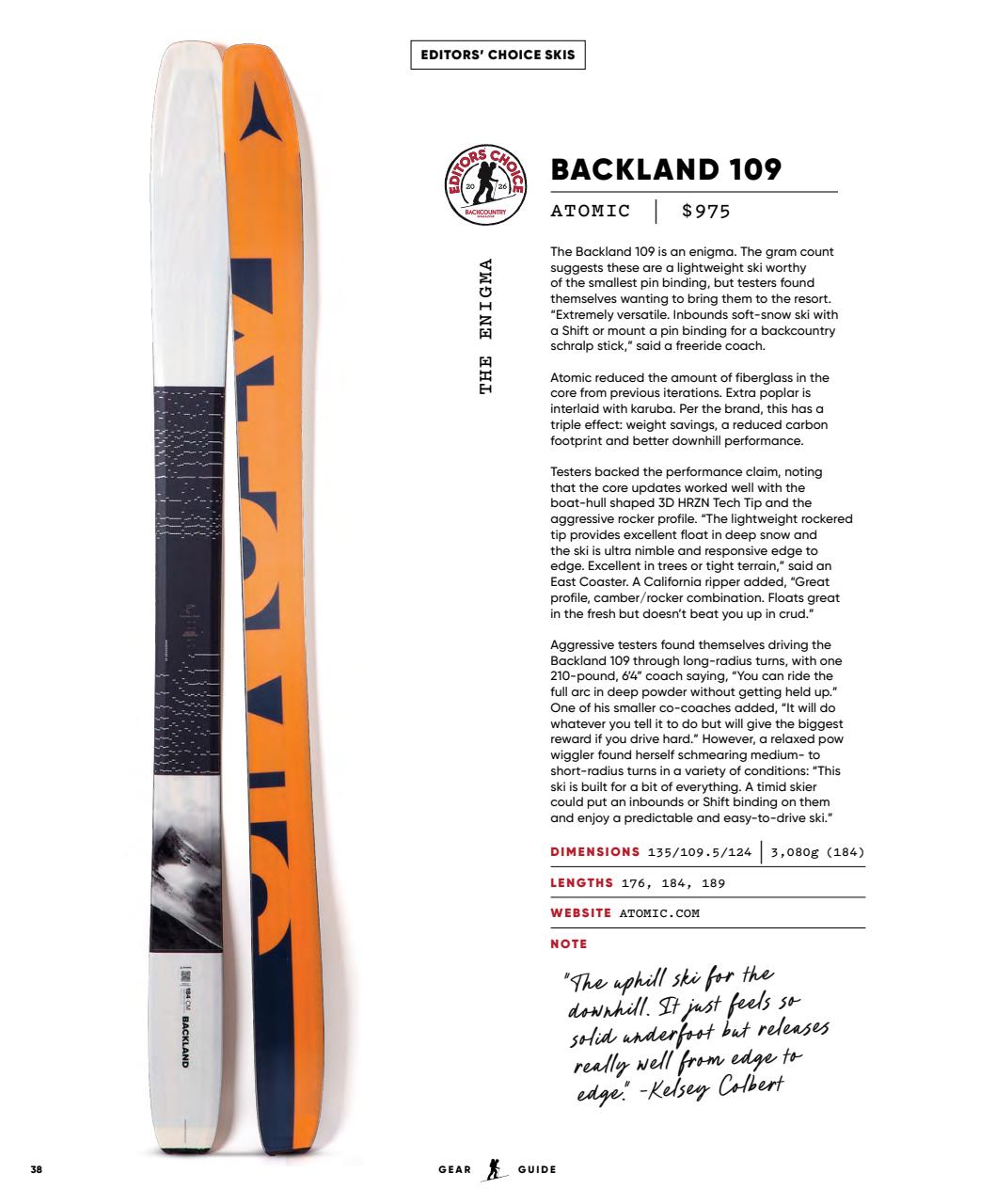 Backcountry Preview Pages