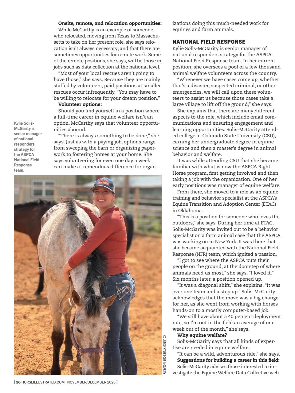 Horse Illustrated Magazine Preview Pages