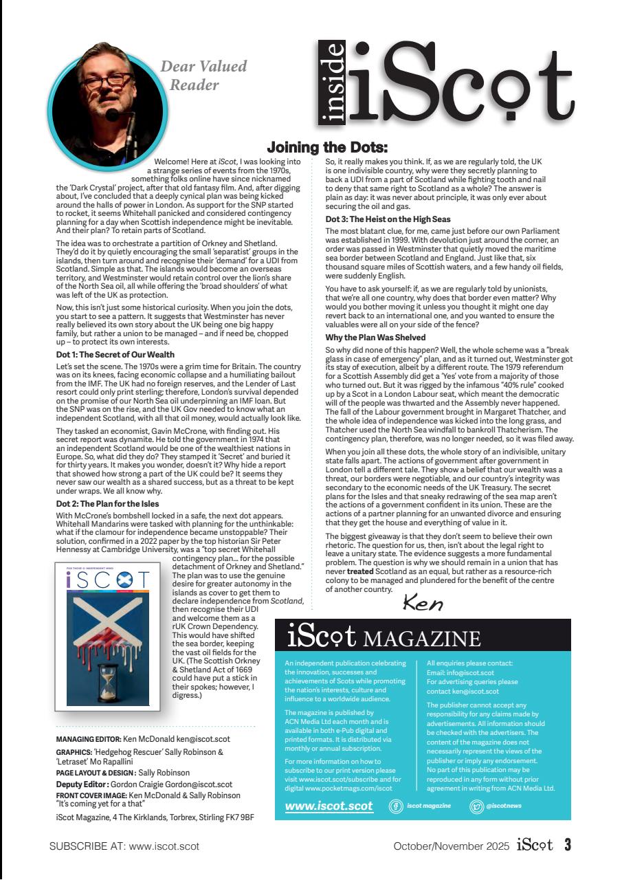 iScot Magazine Preview Pages