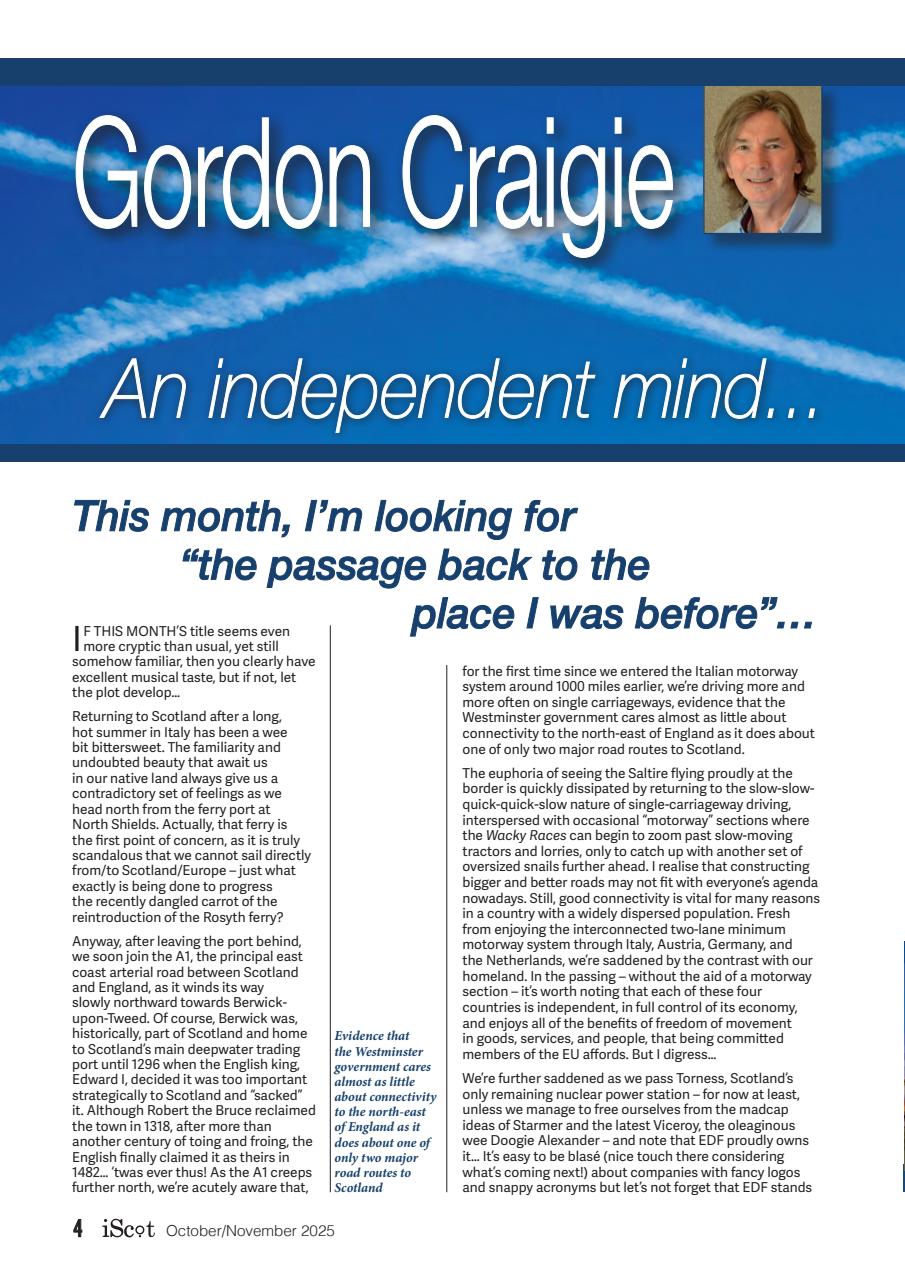 iScot Magazine Preview Pages