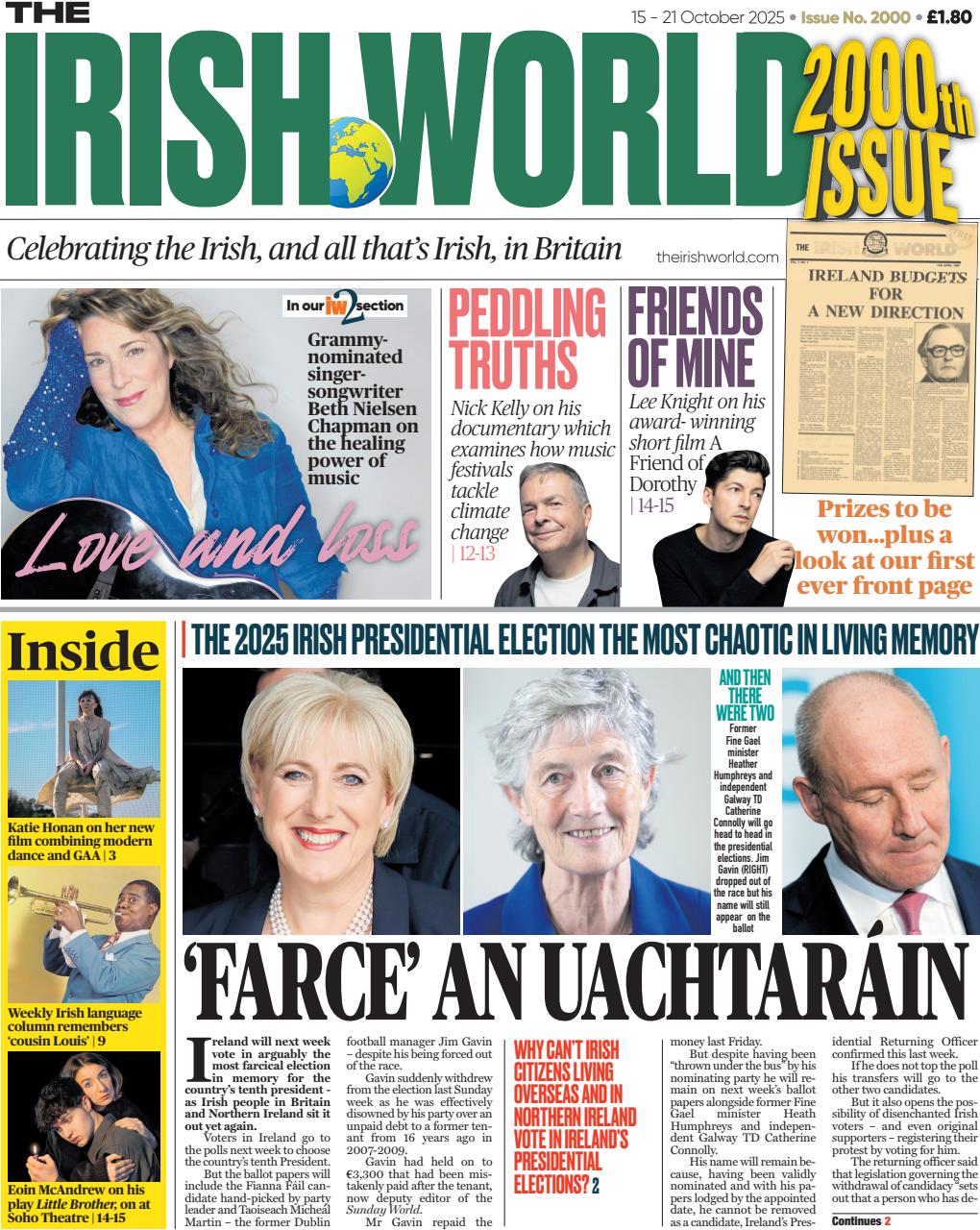 Irish World Preview Pages
