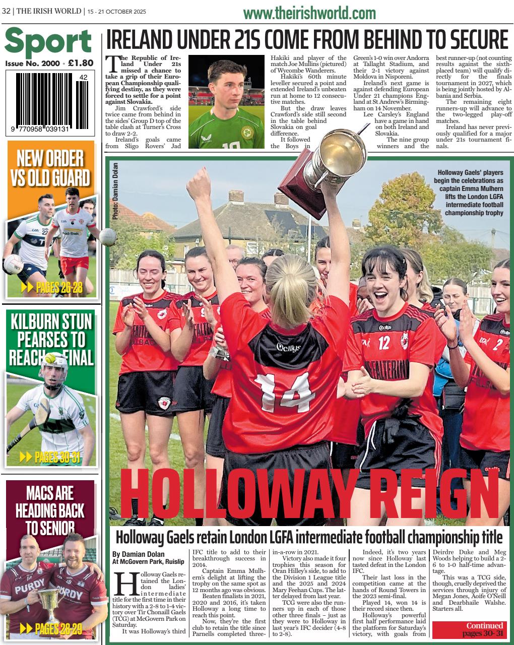 Irish World Preview Pages