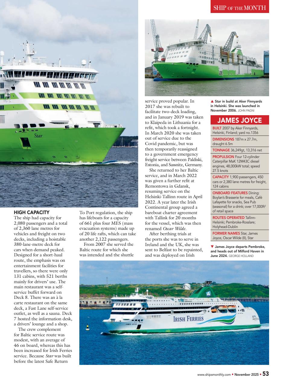 Ships Monthly Preview Pages