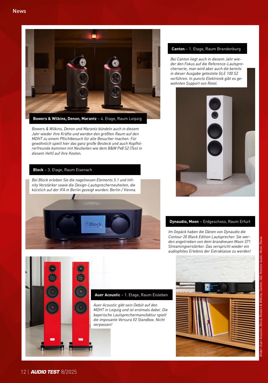 Audio Test Preview Pages