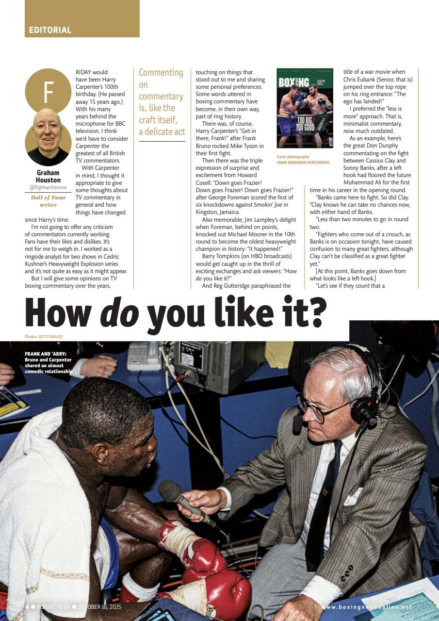Boxing News Preview Pages