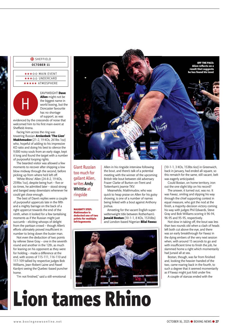 Boxing News Preview Pages