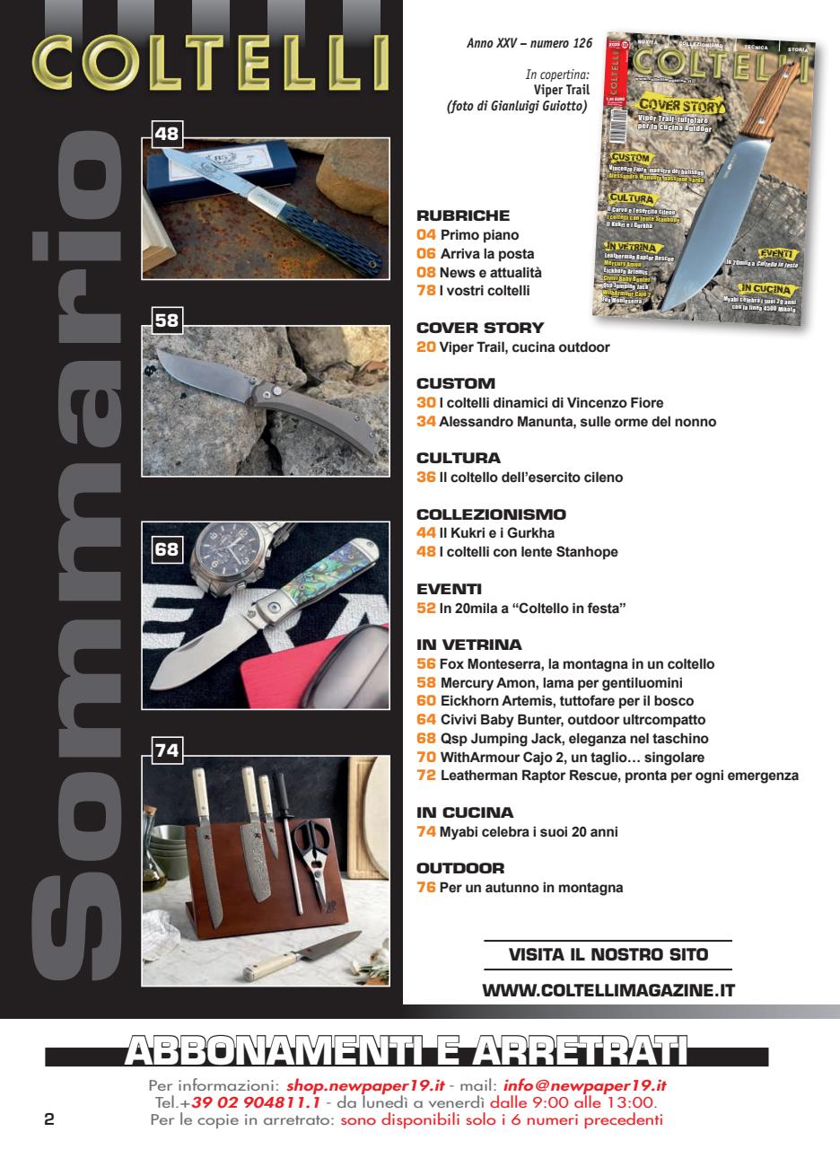 COLTELLI Preview Pages