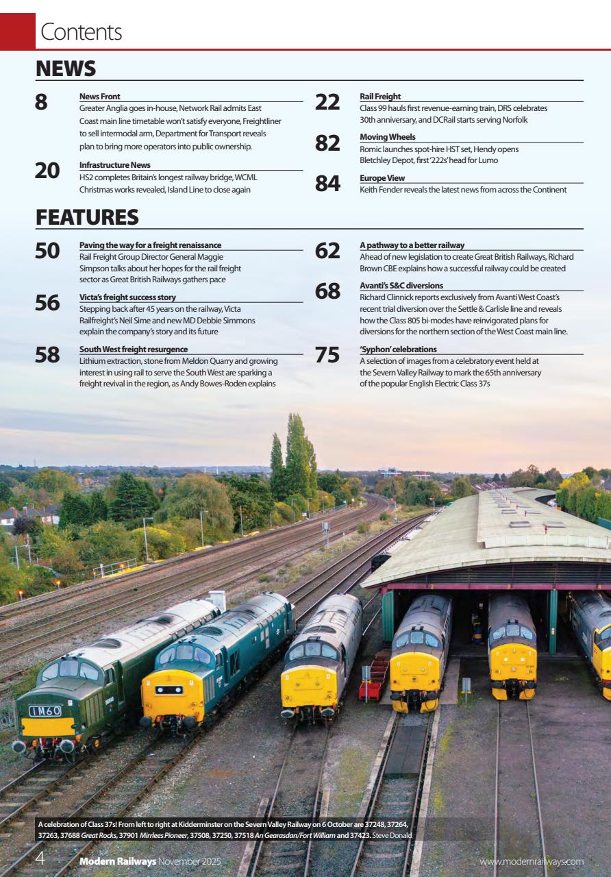 Modern Railways Preview Pages