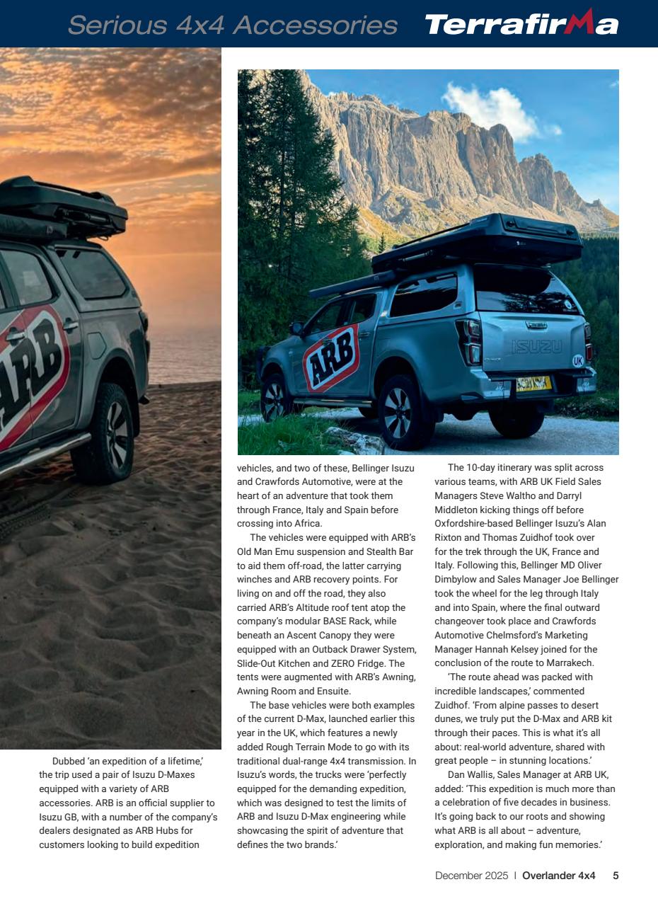 Overlander 4X4 Preview Pages