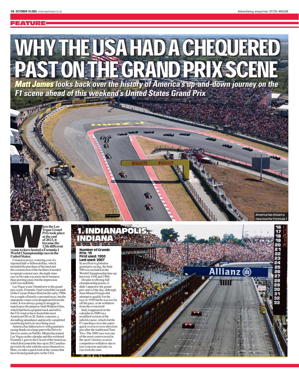 Motorsport News Preview Pages