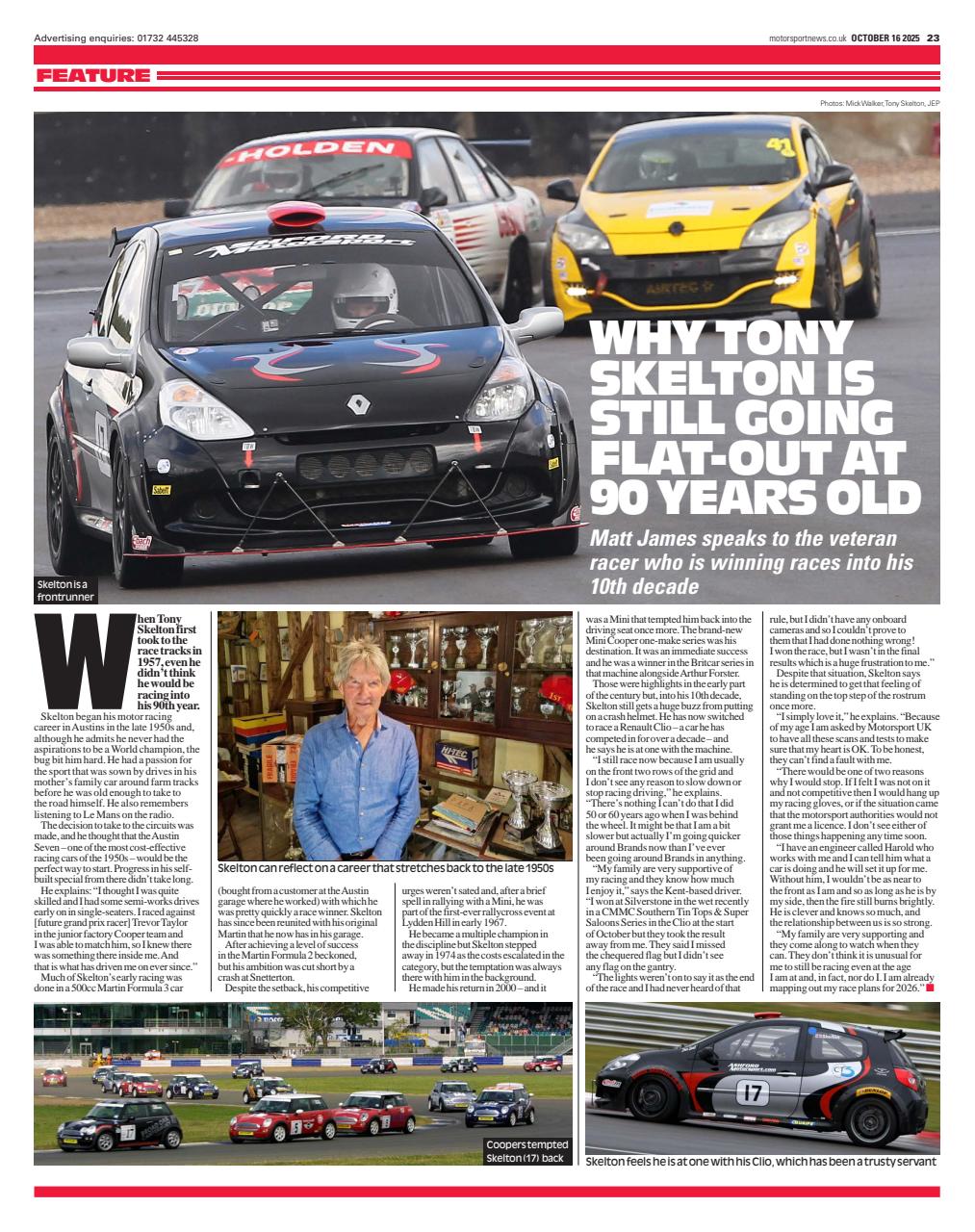 Motorsport News Preview Pages