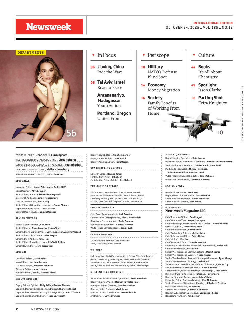 Newsweek International Preview Pages