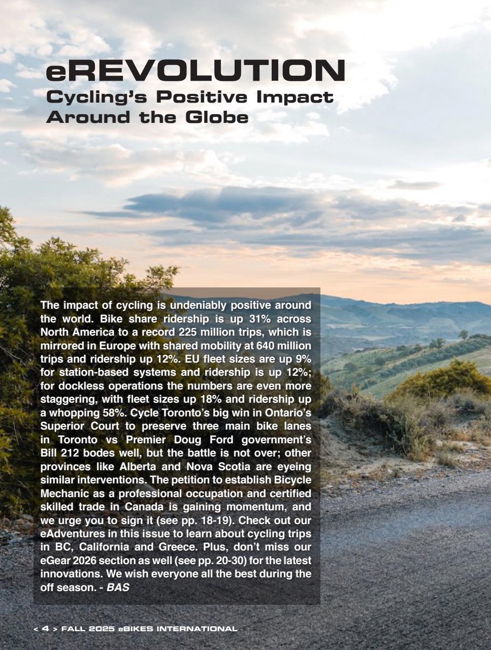 eBikes International Preview Pages