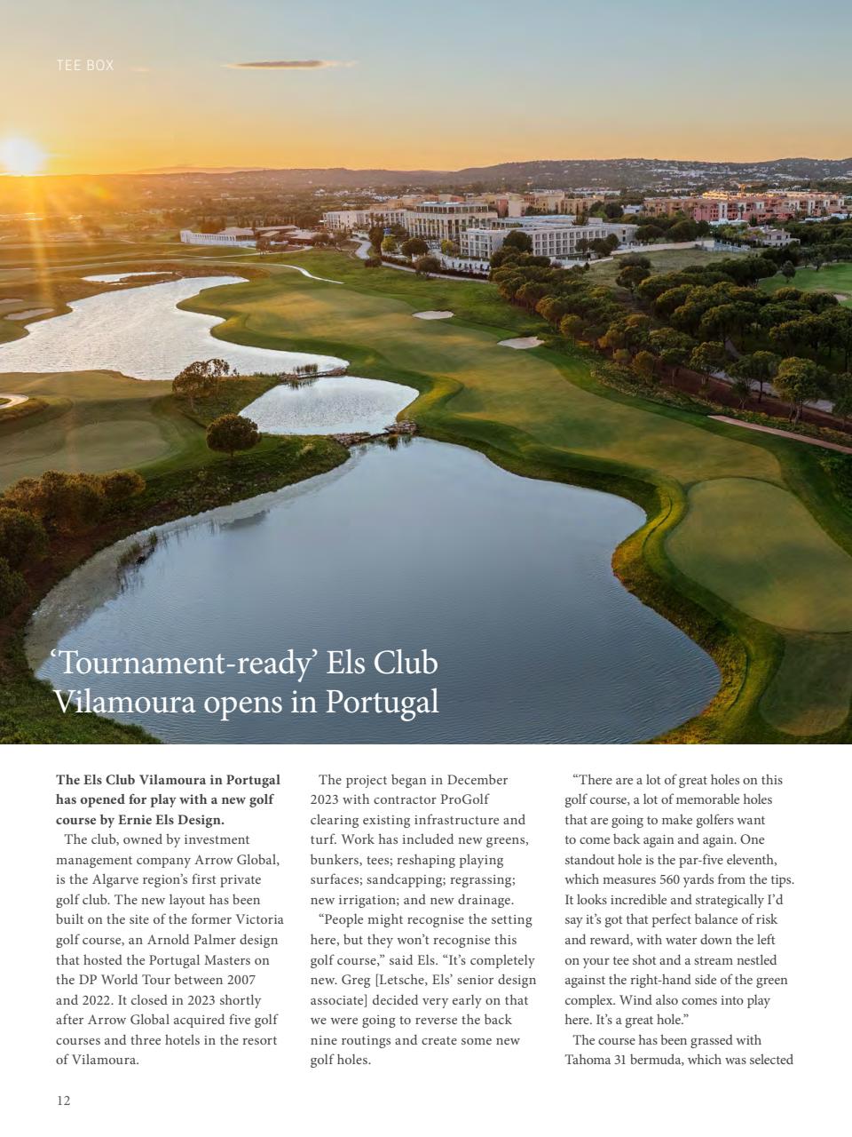 Golf Course Architecture Preview Pages