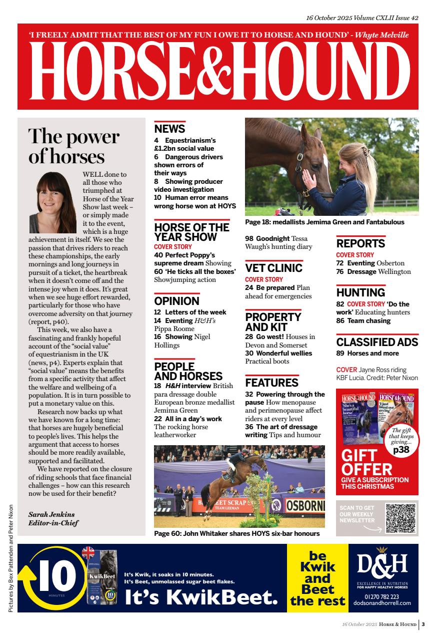 Horse & Hound Preview Pages