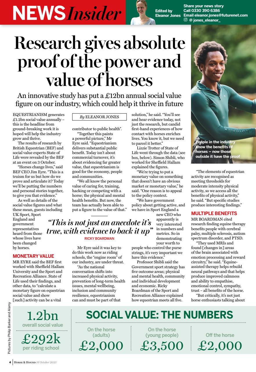 Horse & Hound Preview Pages