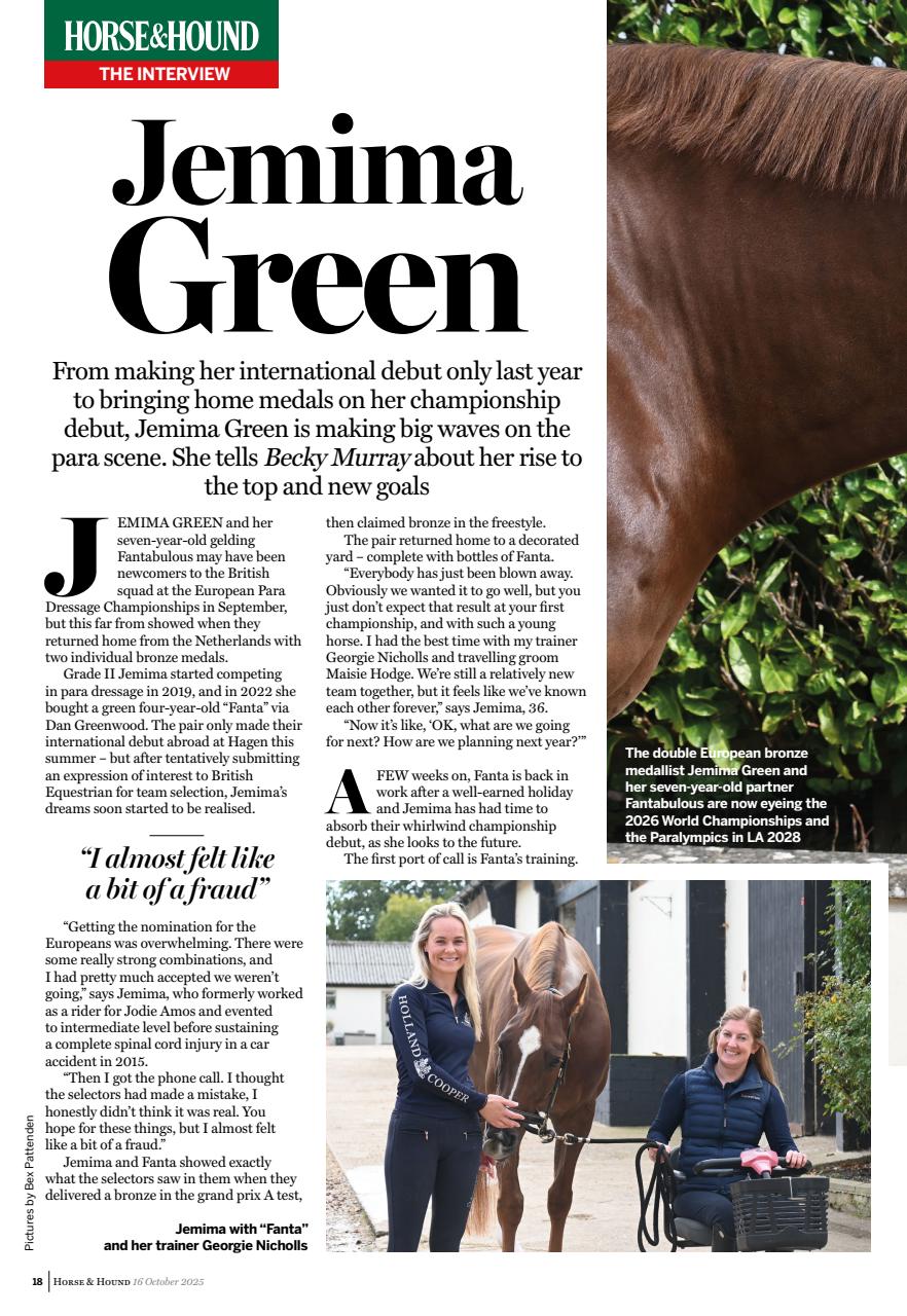 Horse & Hound Preview Pages