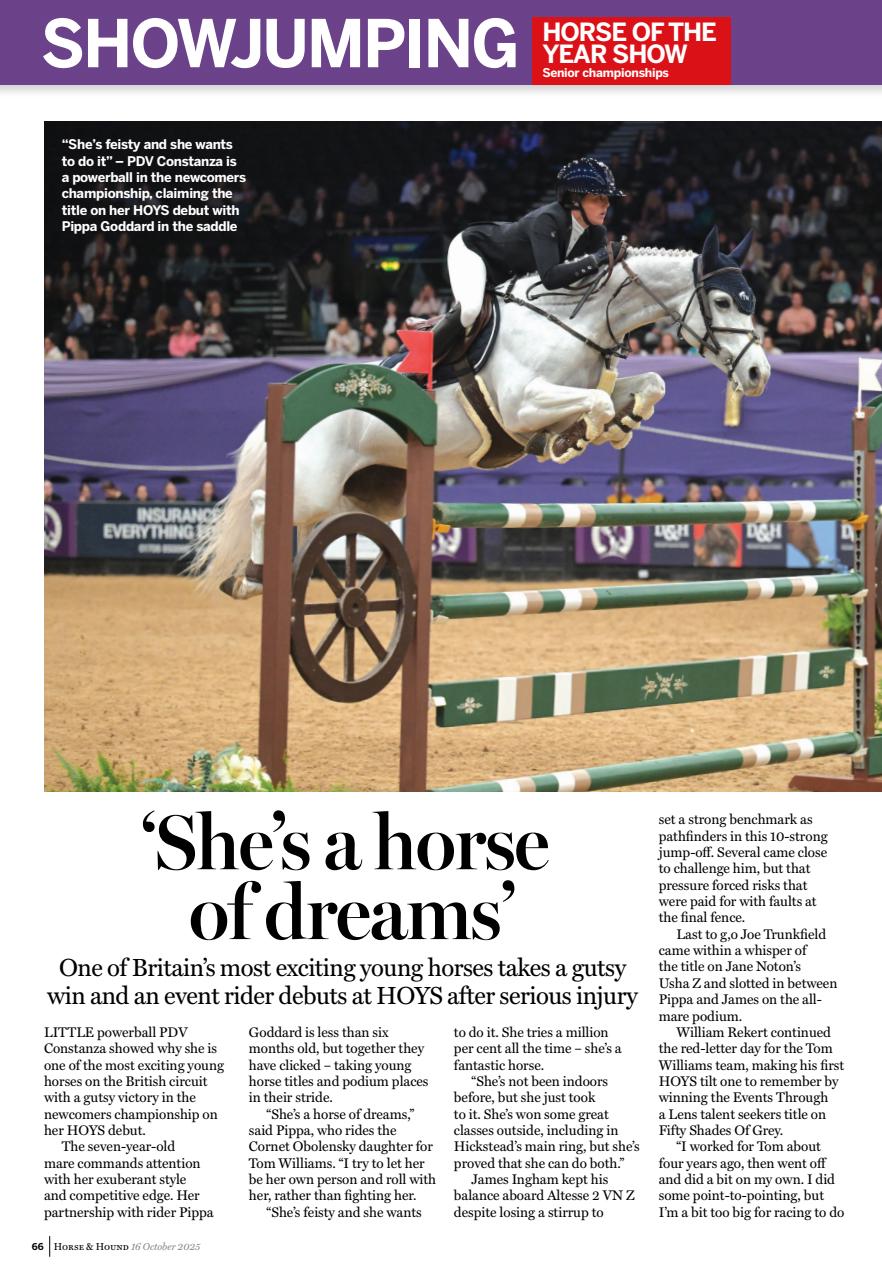 Horse & Hound Preview Pages