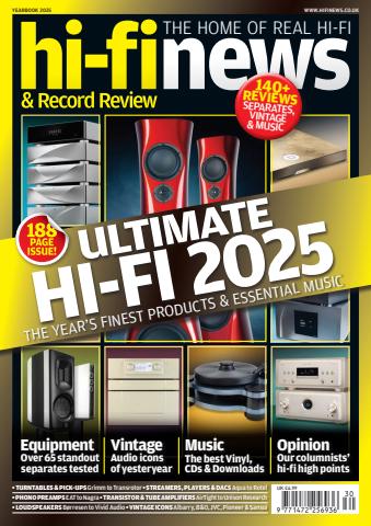 Hi-Fi News issue Year Book 2025