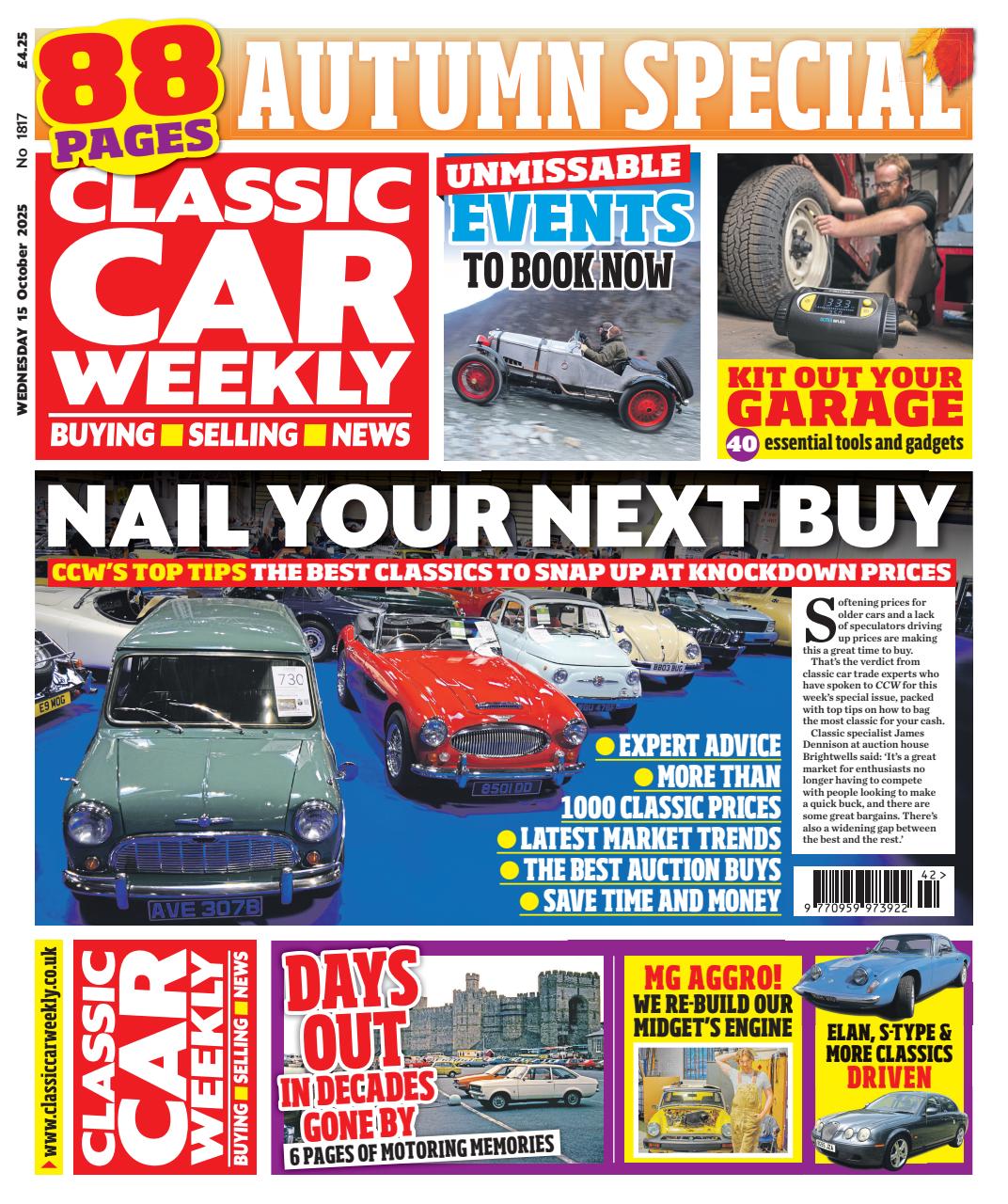 Classic Car Weekly Preview Pages