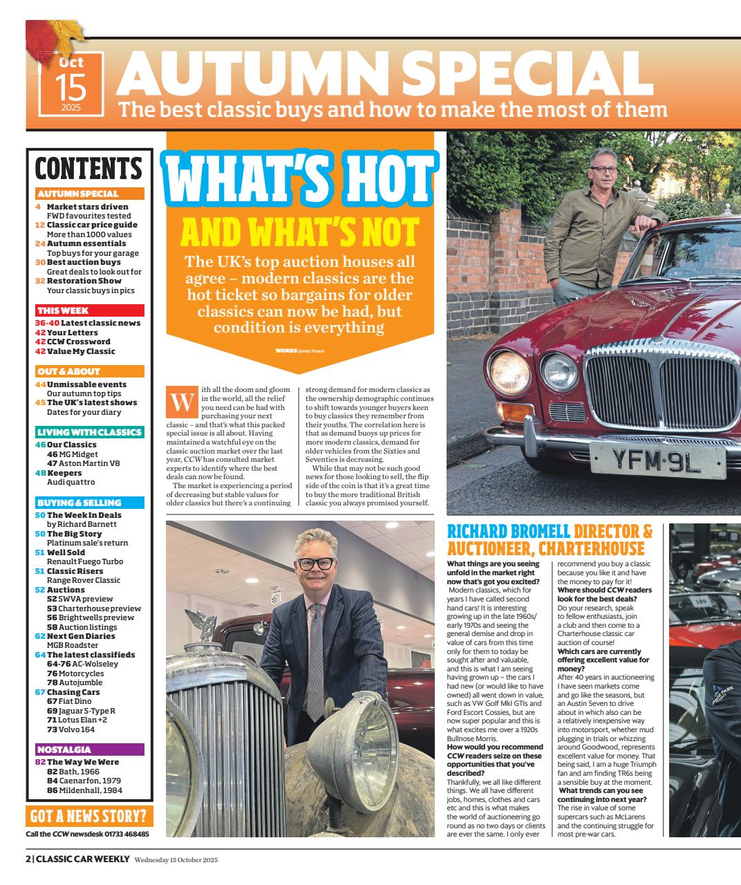 Classic Car Weekly Preview Pages
