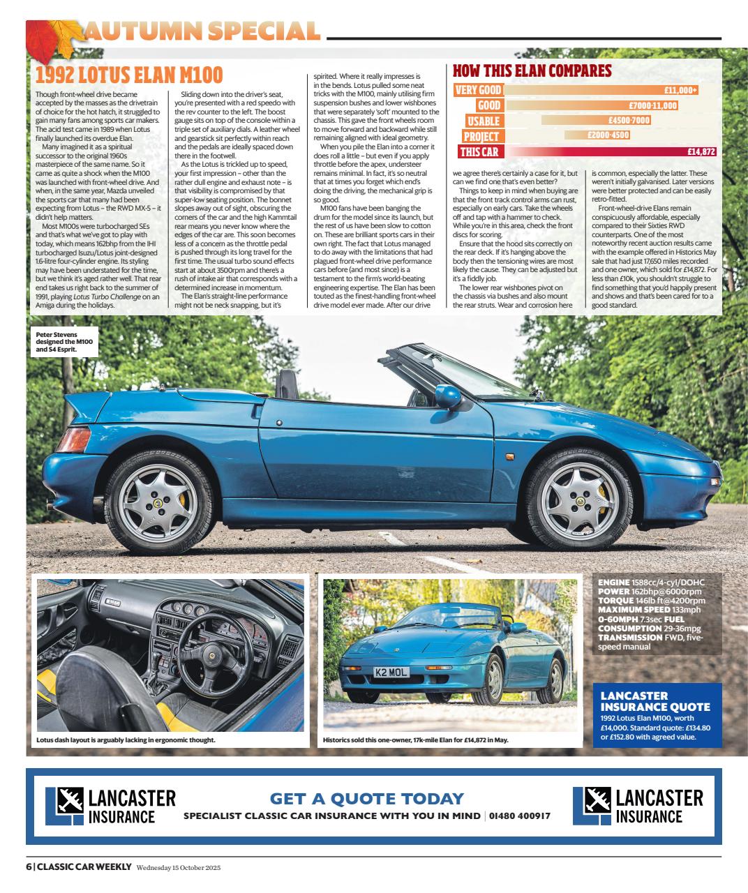 Classic Car Weekly Preview Pages