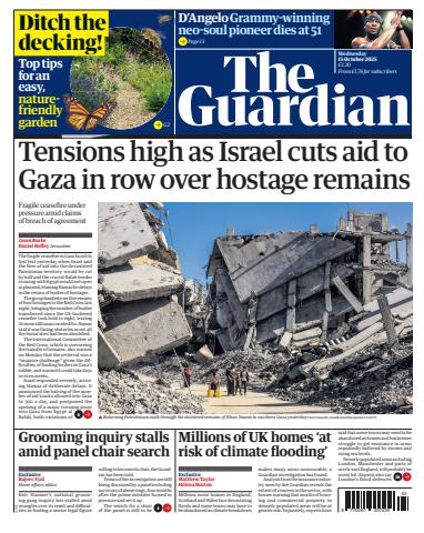 The Guardian Newspaper issue Wednesday, 15 October 2025