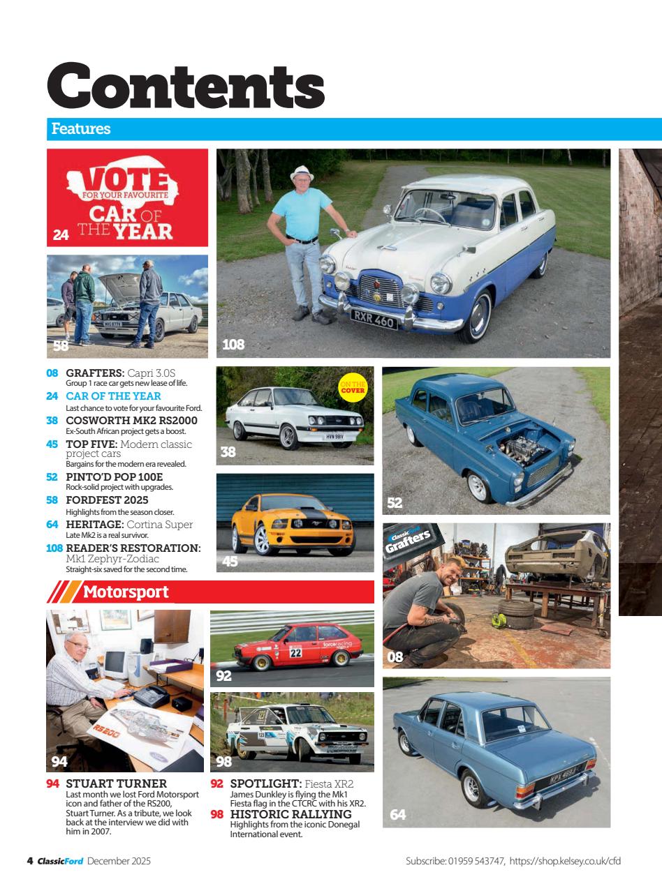 Classic Ford Preview Pages