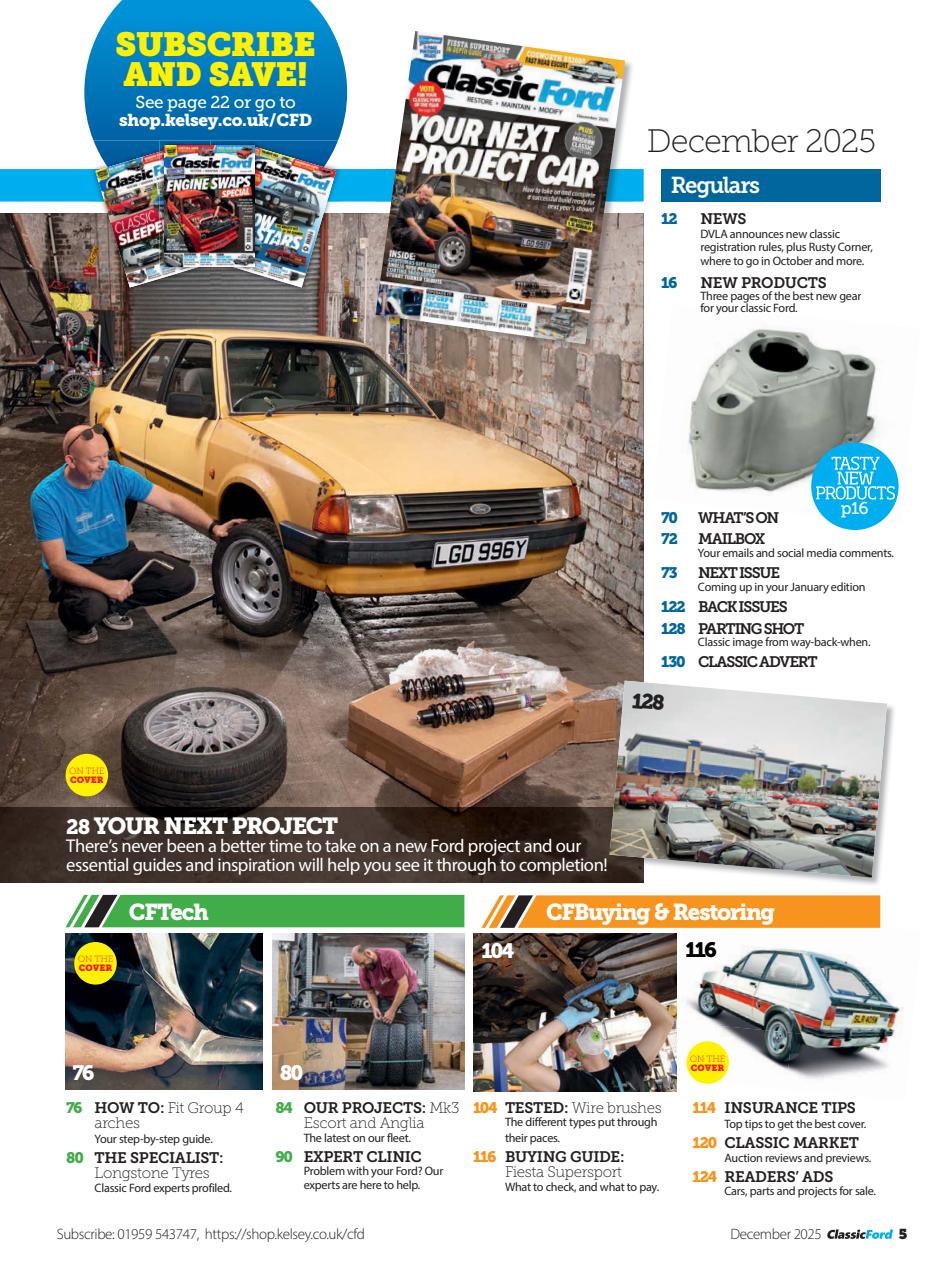 Classic Ford Preview Pages