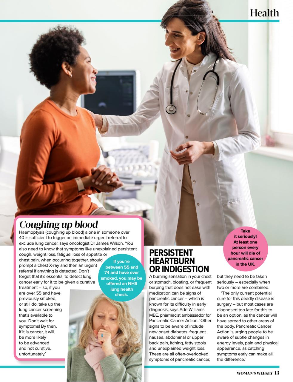 Woman's Weekly Preview Pages