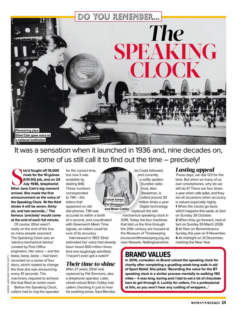 Woman's Weekly Preview Pages