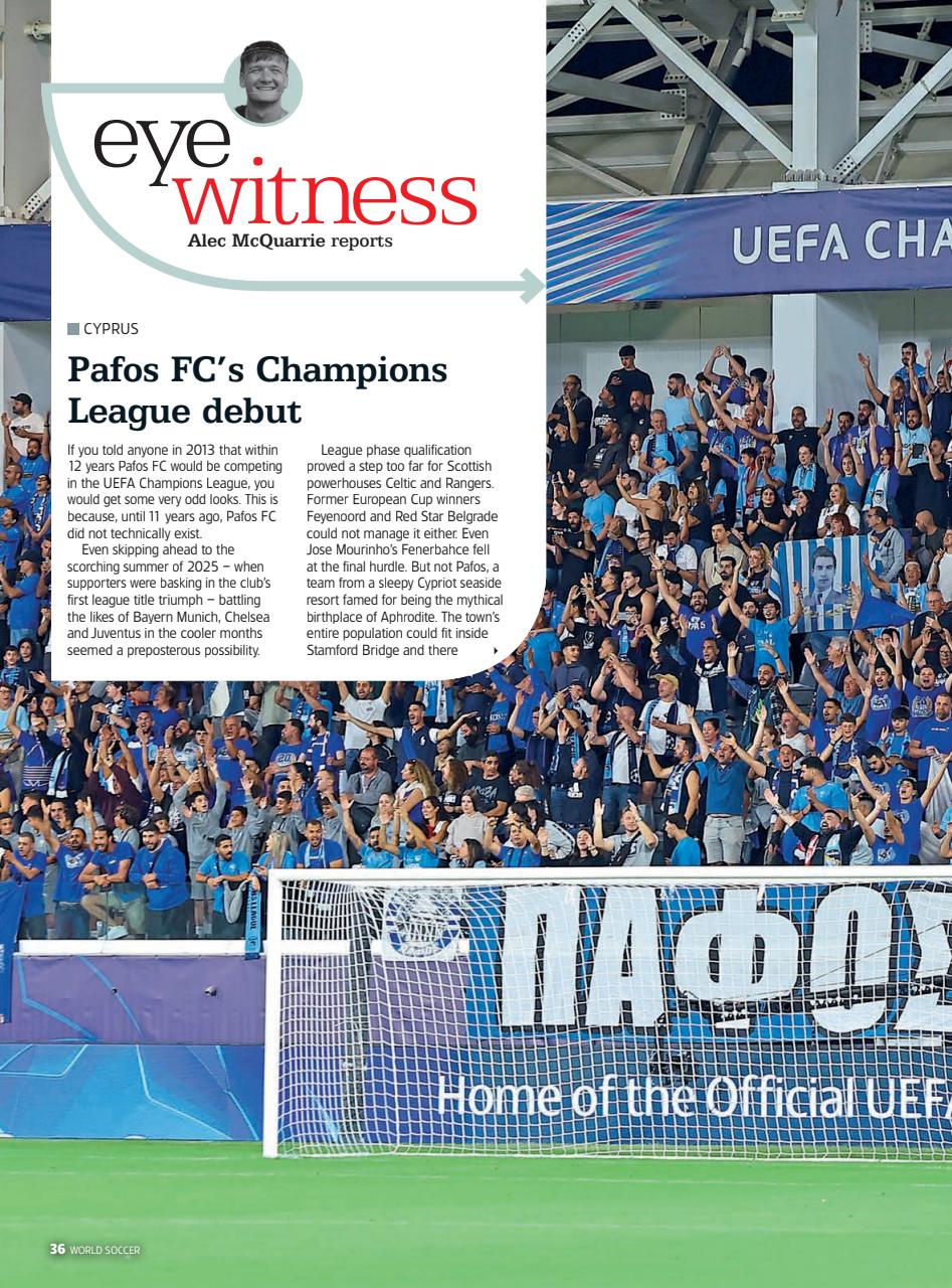 World Soccer Preview Pages