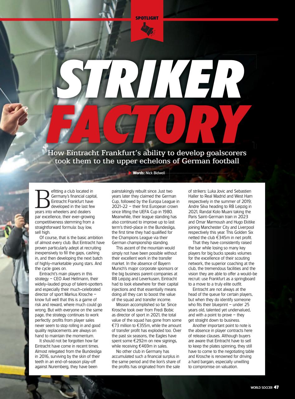 World Soccer Preview Pages