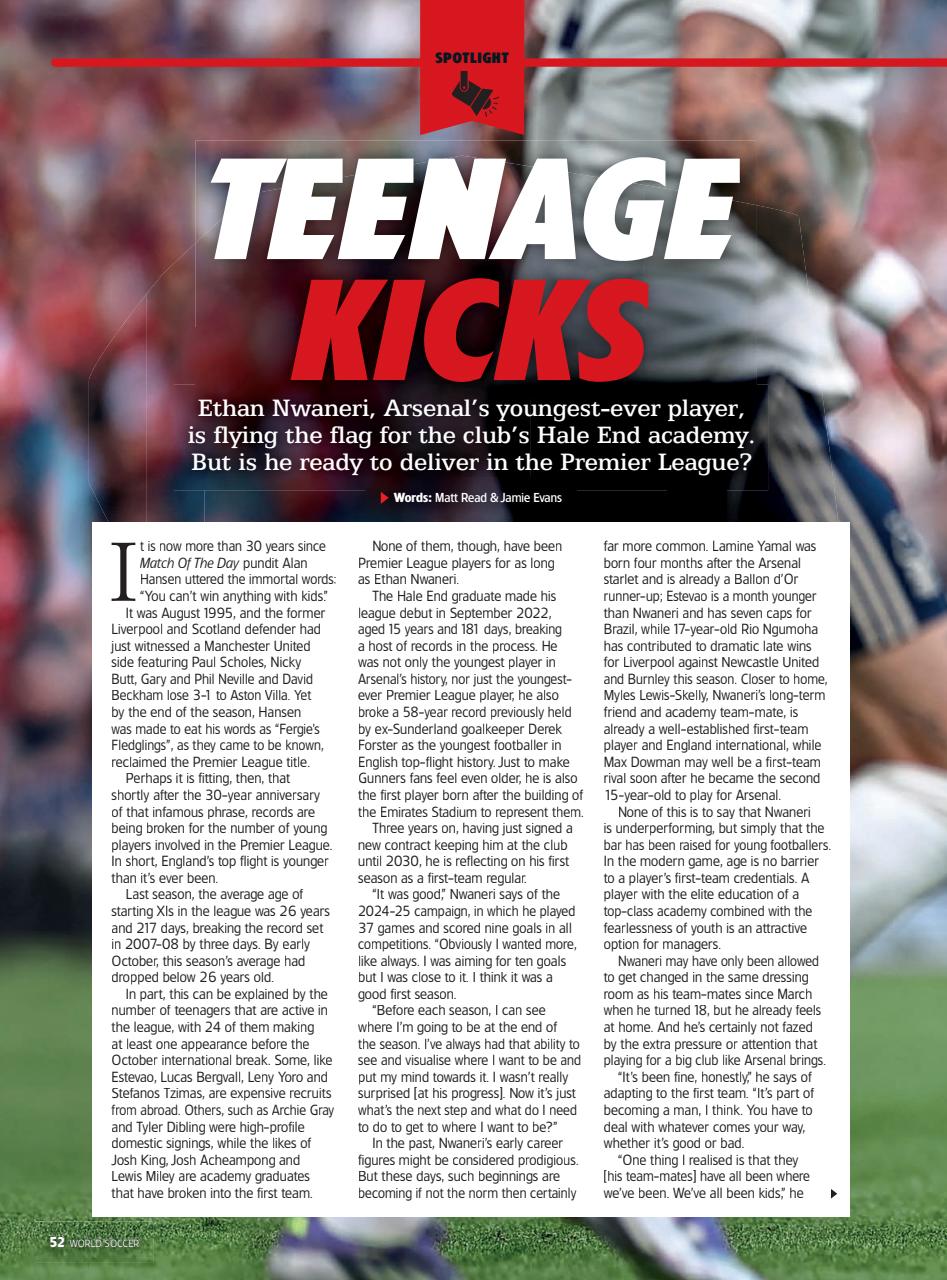 World Soccer Preview Pages