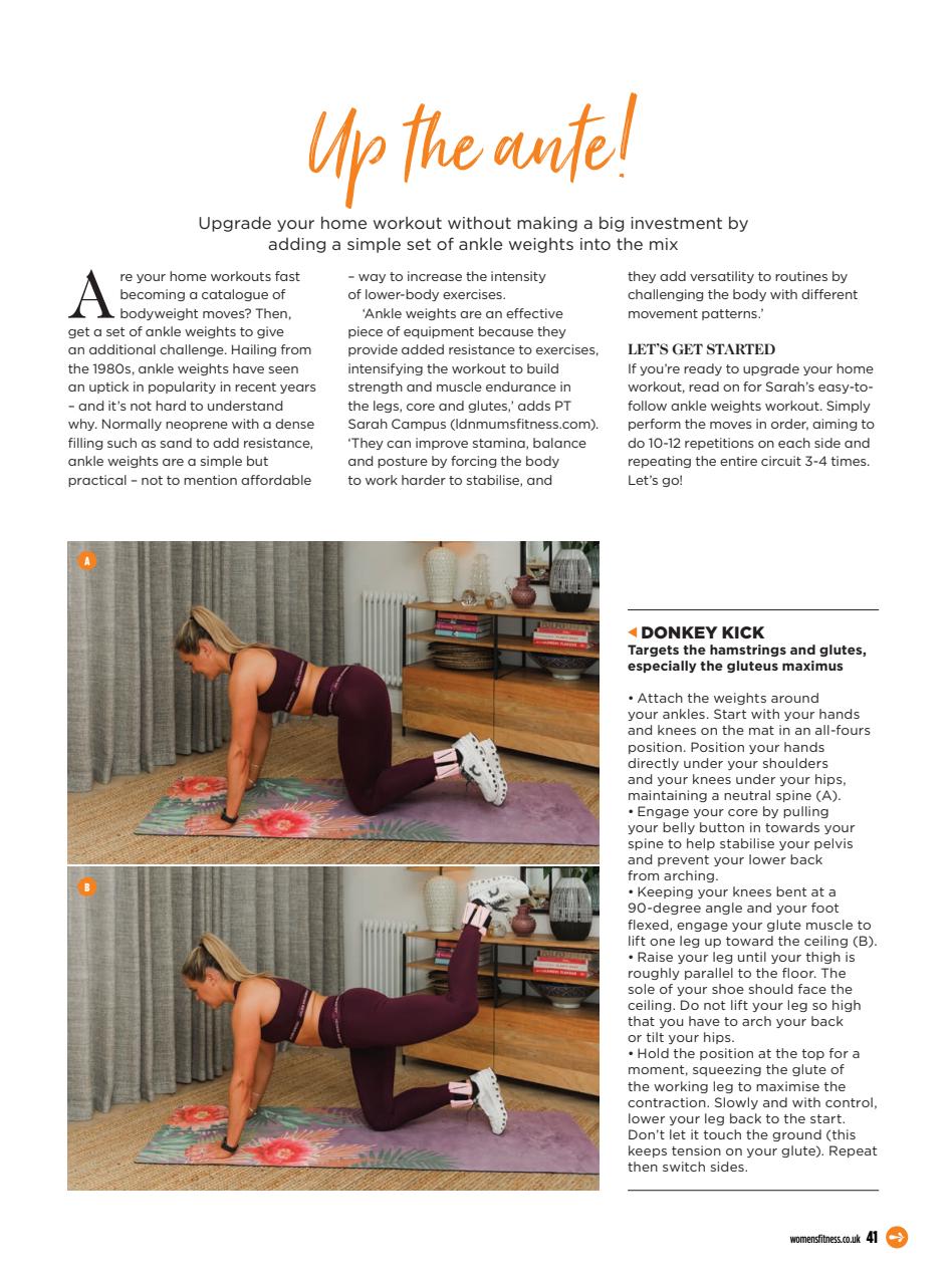 Women’s Fitness Preview Pages